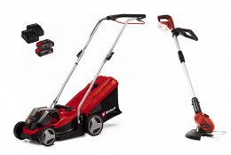 Einhell GE-CM 36/33 Li Power X-Change Lawn Mower 36V 2 x 2.5Ah Li-ion + Trimmer Worth 54.95 £219.95